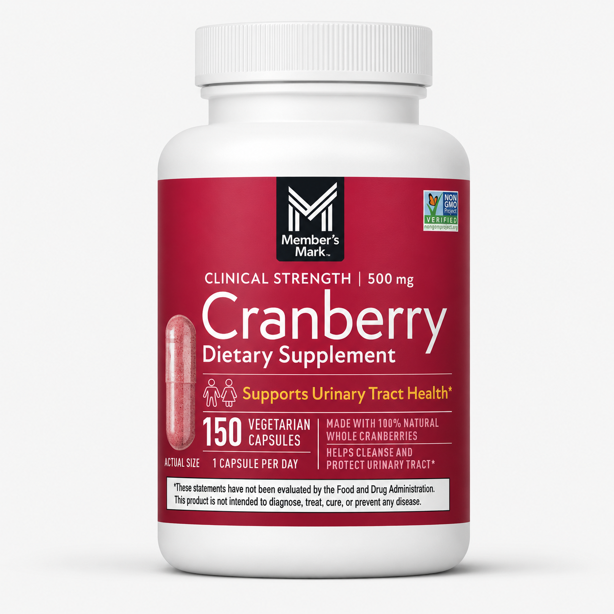 Cranberry 500 mg Clinical Strength