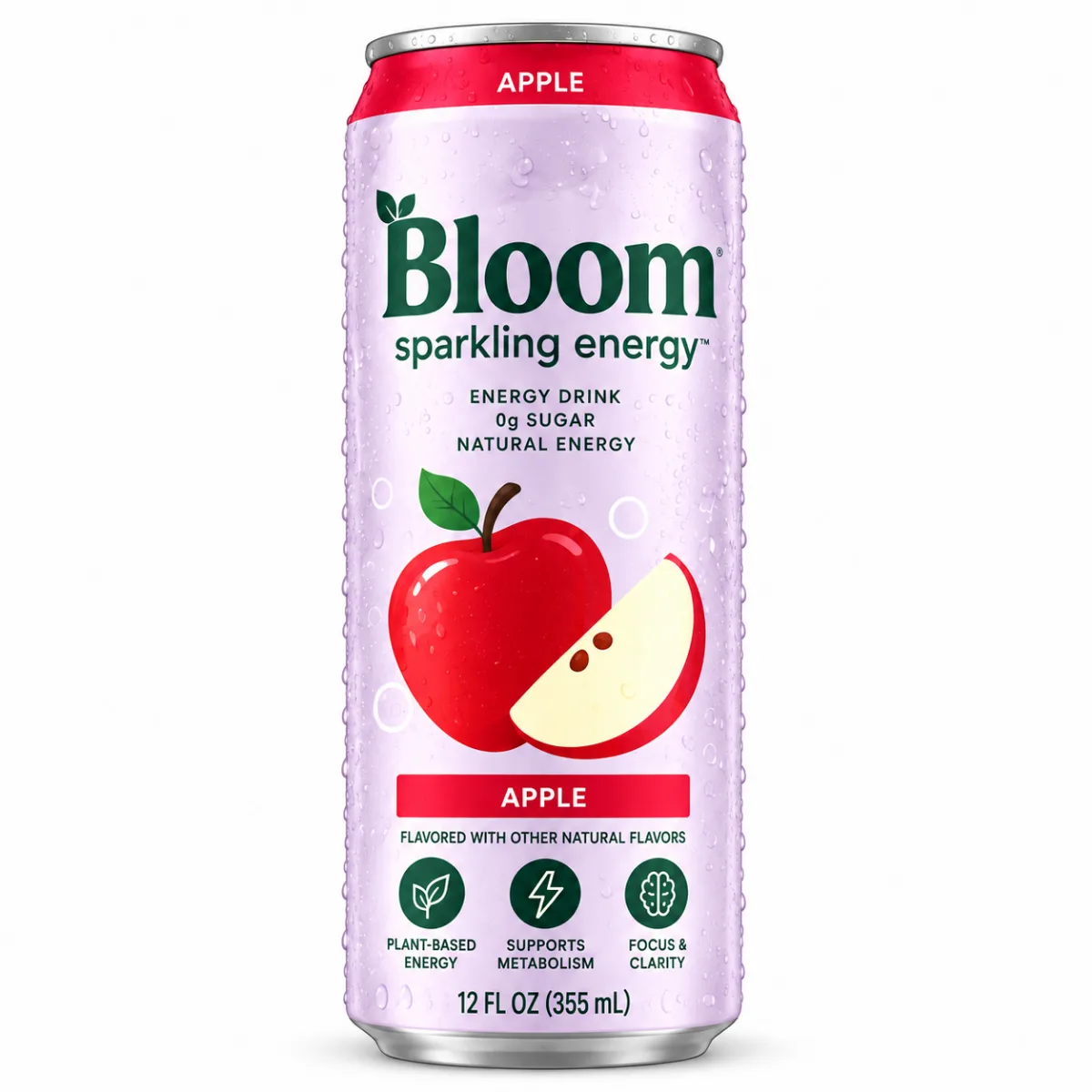 Bloom Sparkling Energy Bloom Nutrition Apple — Tu Punto Fitness Valencia, Venezuela
