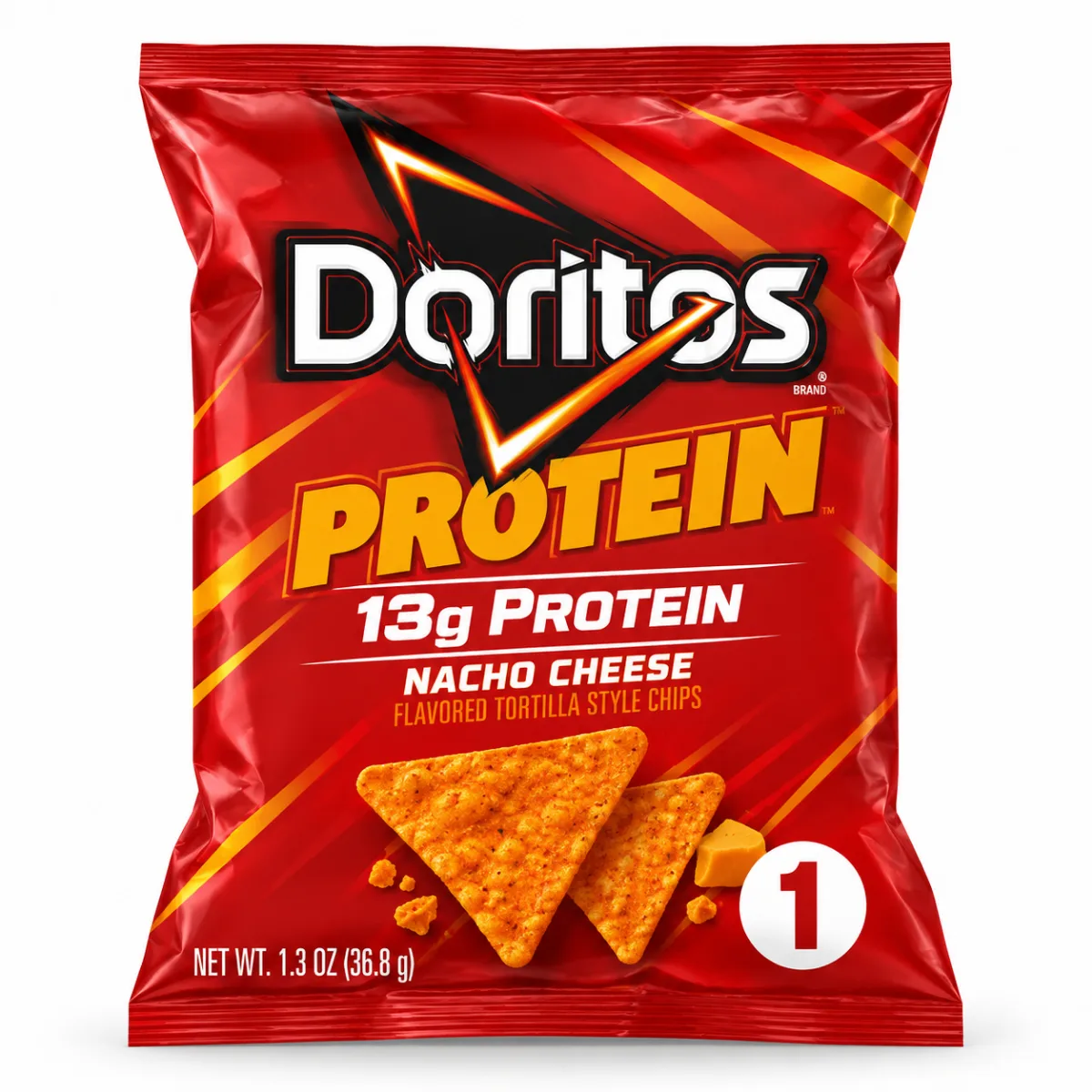 Doritos Protein Tortilla Style Chips Doritos Nacho Cheese — Tu Punto Fitness Valencia, Venezuela