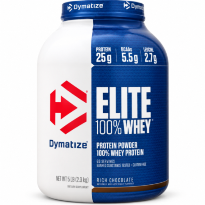 Elite 100% Whey Dymatize — Tu Punto Fitness Valencia, Venezuela