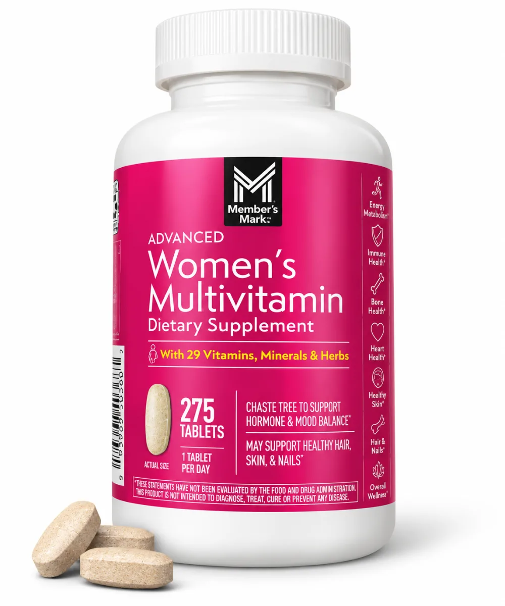 Advanced Women's Multivitamin Member's Mark — Tu Punto Fitness Valencia, Venezuela