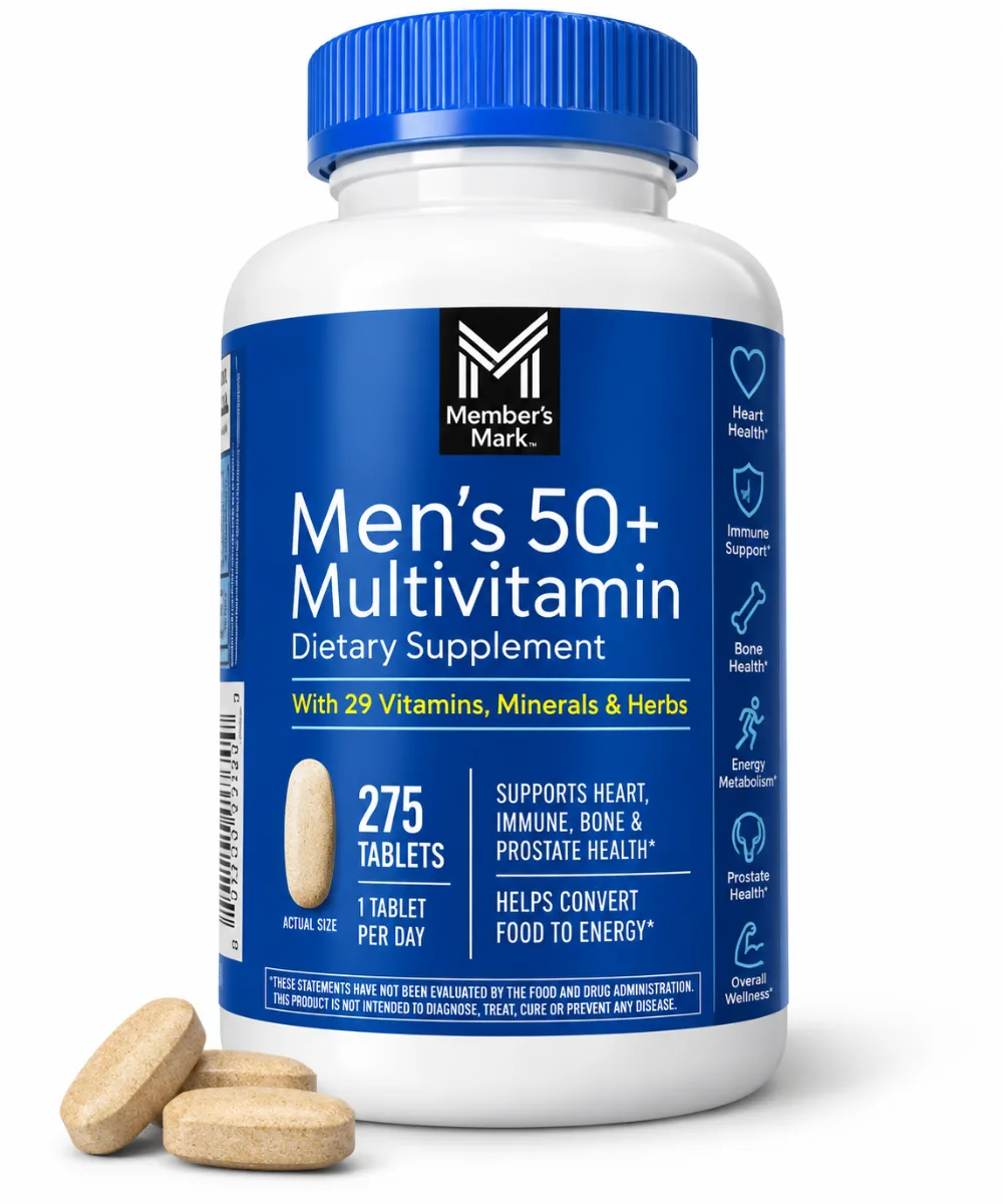 Men's 50+ Multivitamin Member's Mark No aplica — Tu Punto Fitness Valencia, Venezuela