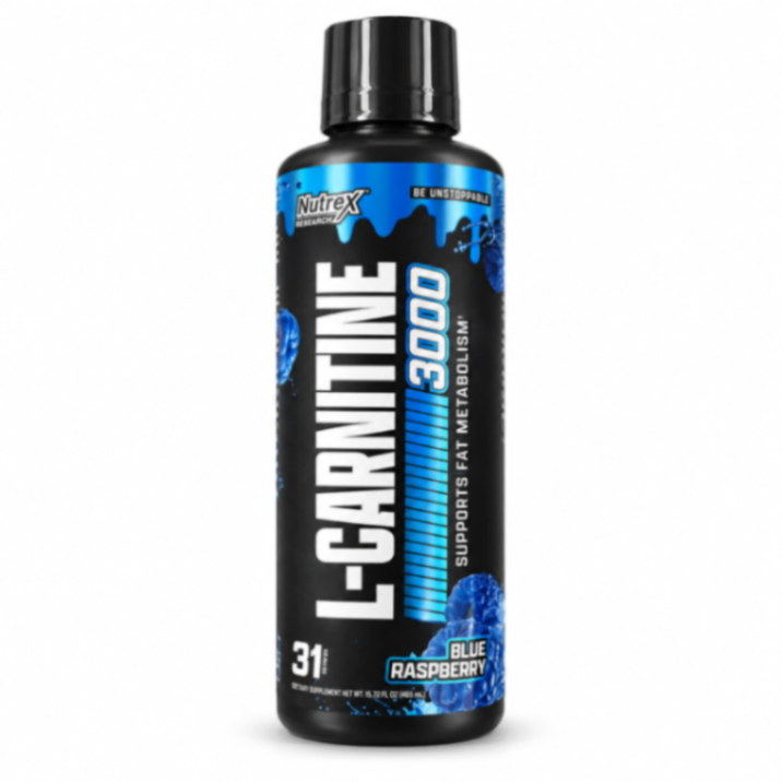 L-Carnitine 3000 Nutrex Blue Rasberry — Tu Punto Fitness Valencia, Venezuela