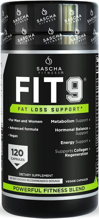 FIT 9 Fat Loss Support Sascha Fitness — Tu Punto Fitness Valencia, Venezuela