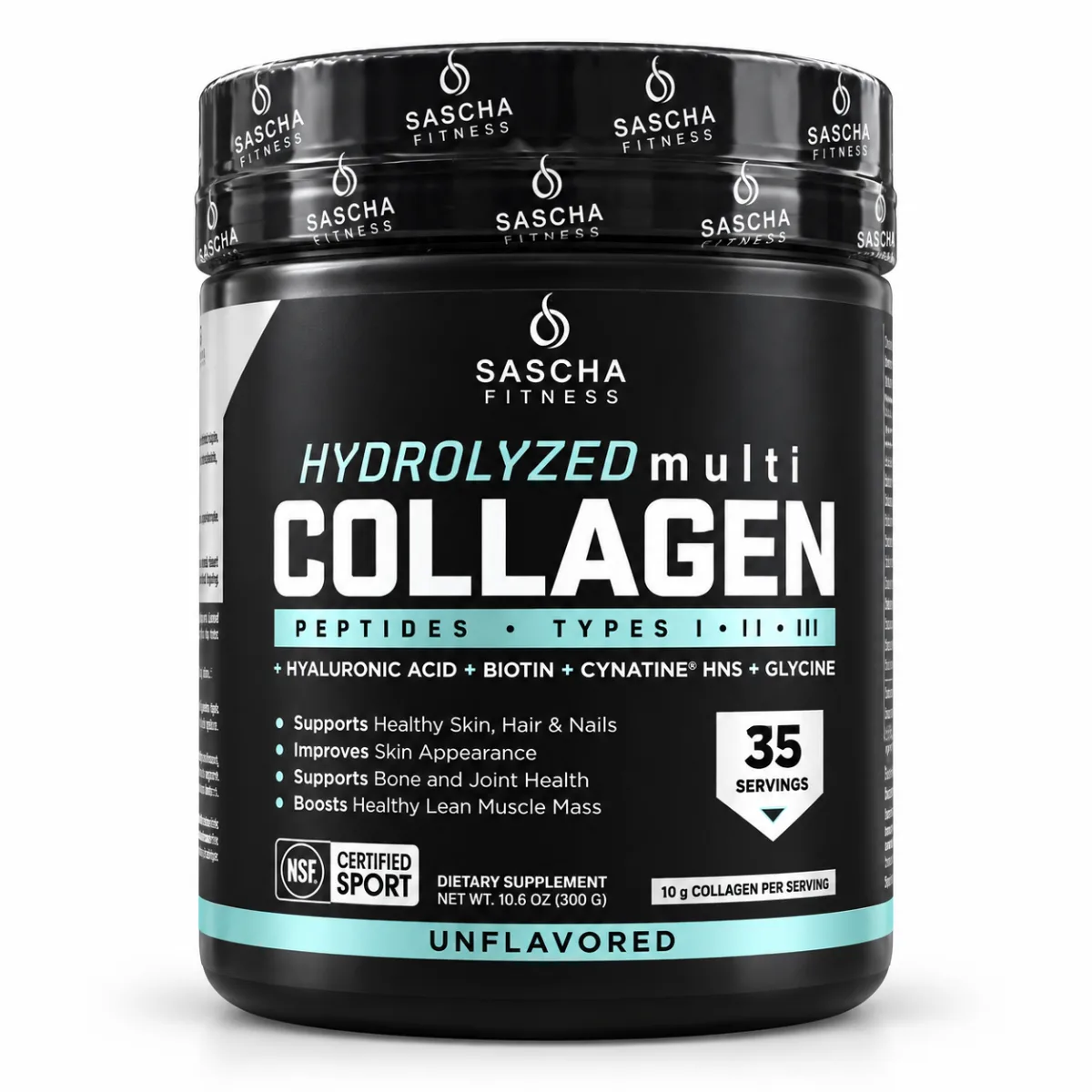 Sascha Fitness Hydrolyzed Multi Collagen Peptides Sascha Fitness — Tu Punto Fitness Valencia, Venezuela