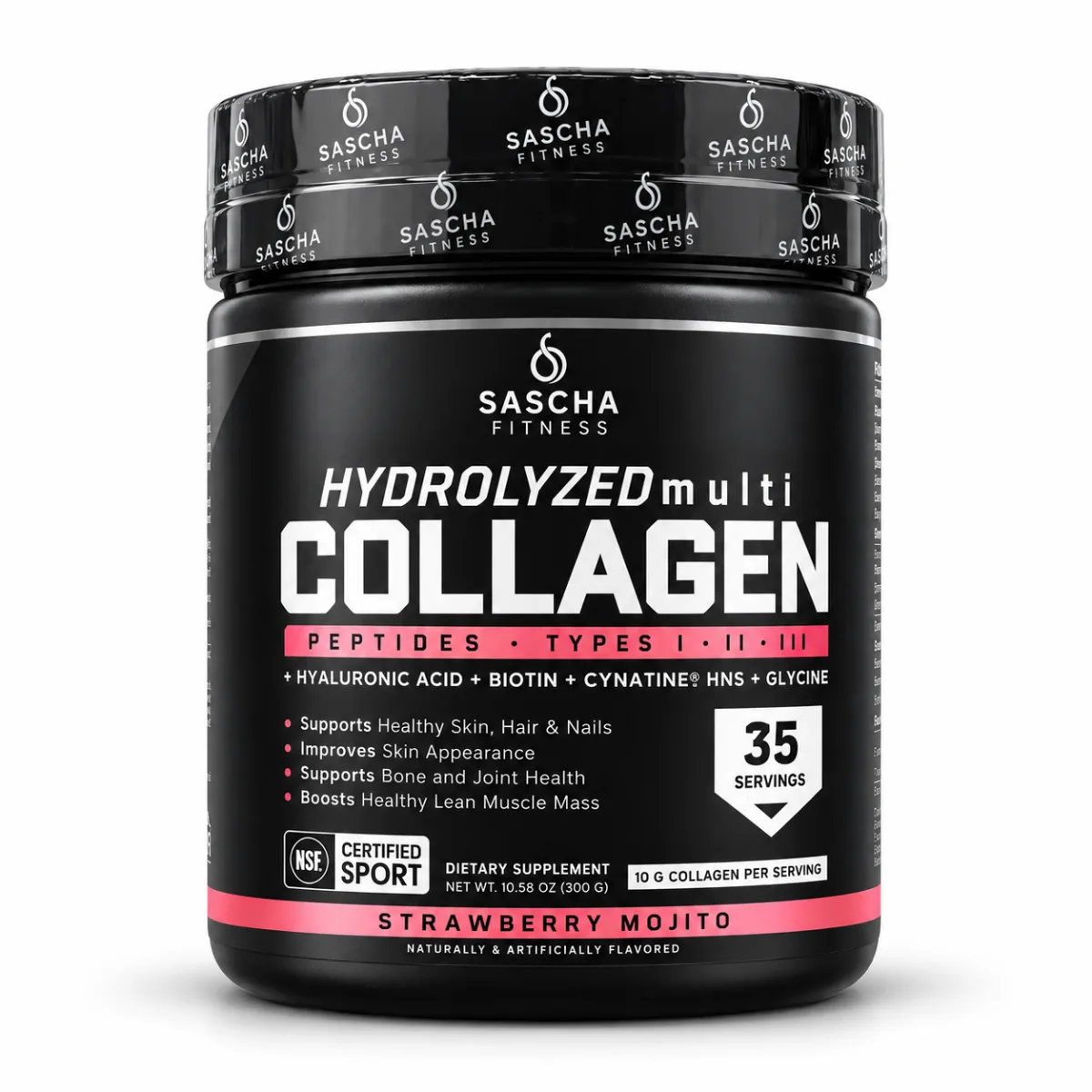 Sascha Fitness Hydrolyzed Multi Collagen Peptides Sascha Fitness — Tu Punto Fitness Valencia, Venezuela
