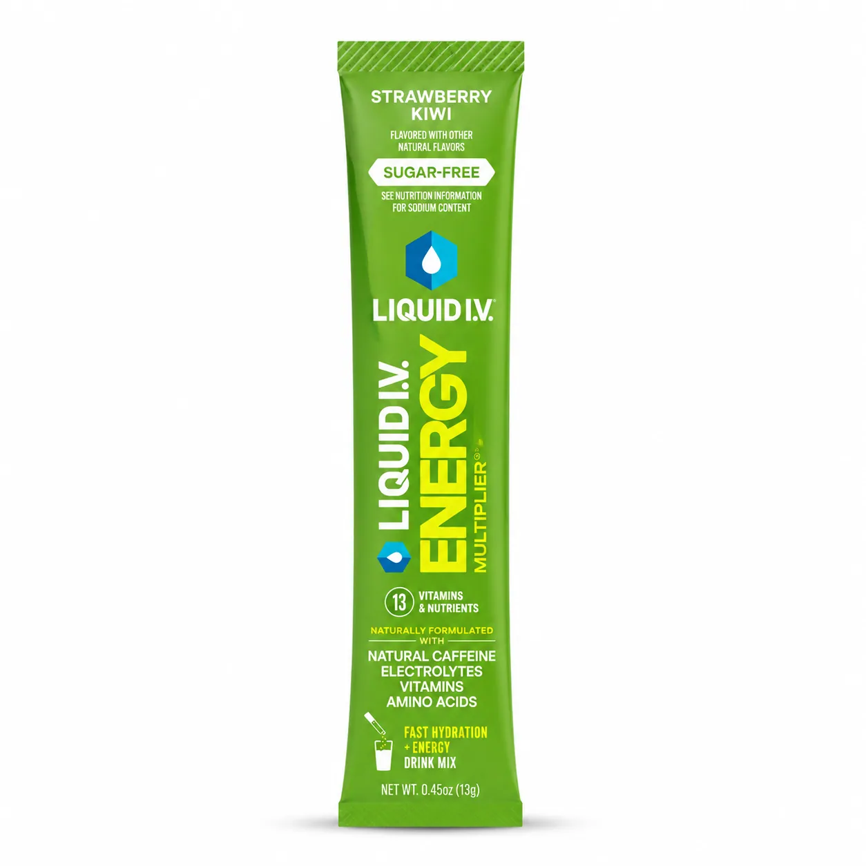 Liquid I.V. Energy Multiplier Sugar-Free Liquid I.V. Strawberry Kiwi — Tu Punto Fitness Valencia, Venezuela