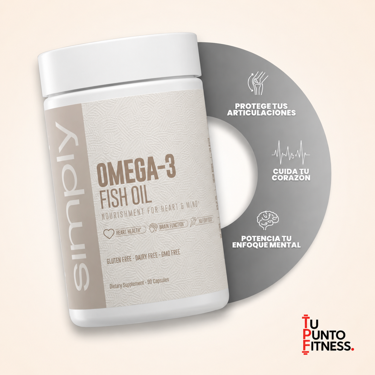 Omega-3 Fish Oil - Tu Punto Fitness