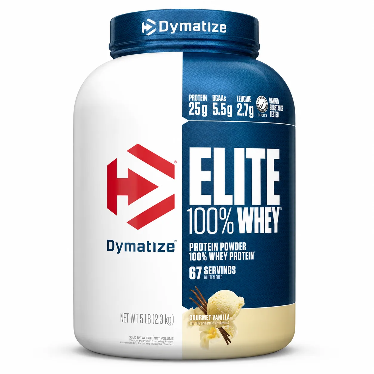 Elite 100% Whey Dymatize Gourmet Vanilla — Tu Punto Fitness Valencia, Venezuela