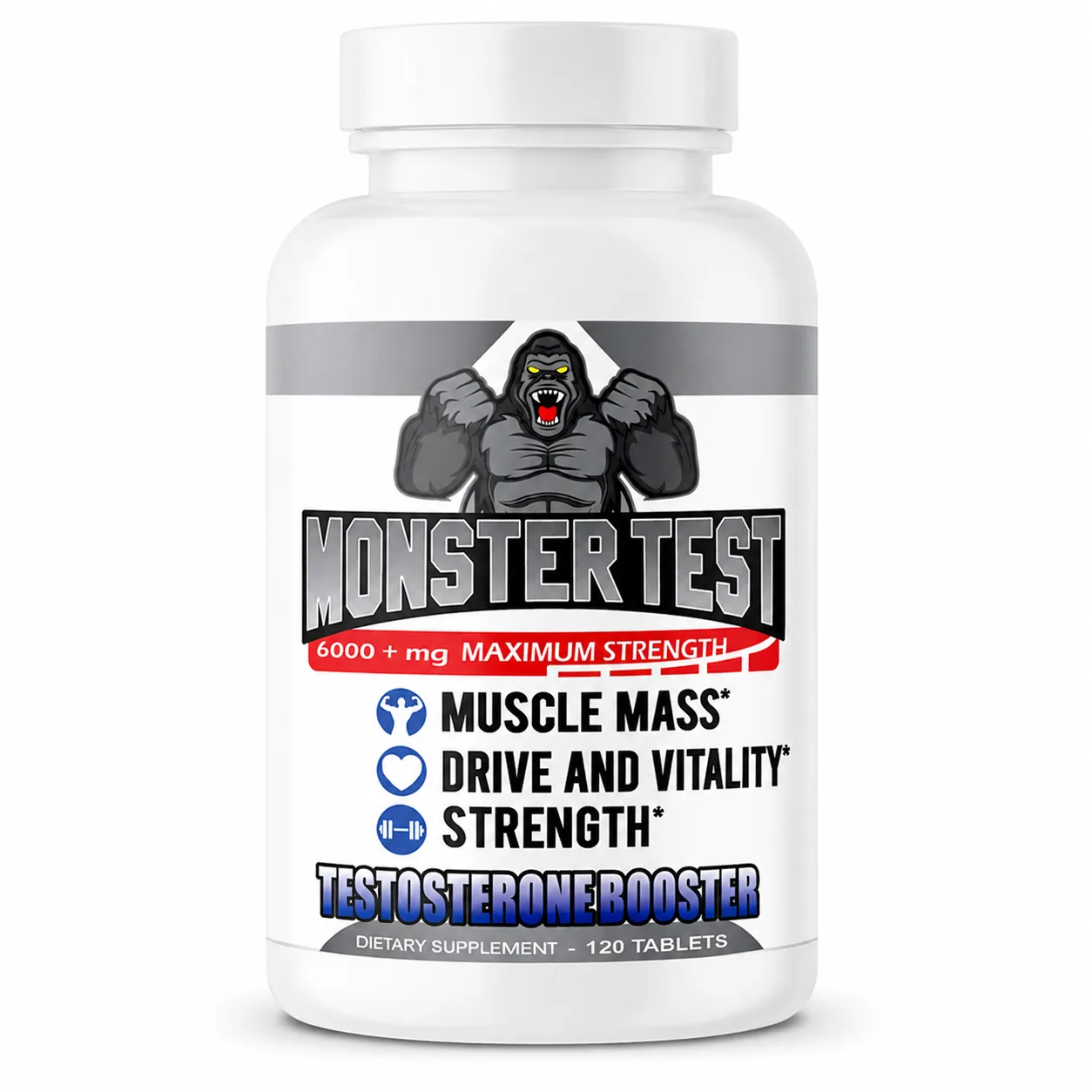 Monster Test Angry Supplements — Tu Punto Fitness Valencia, Venezuela