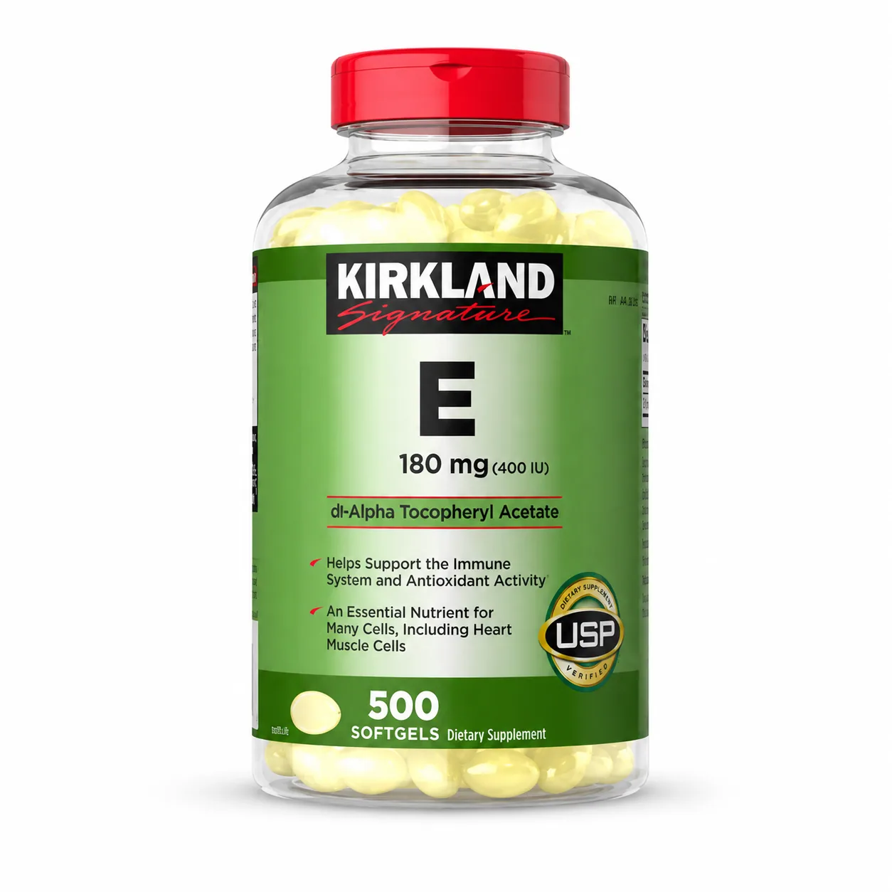 Vitamin E 180 mg (400 IU) Kirkland Signature — Tu Punto Fitness Valencia, Venezuela