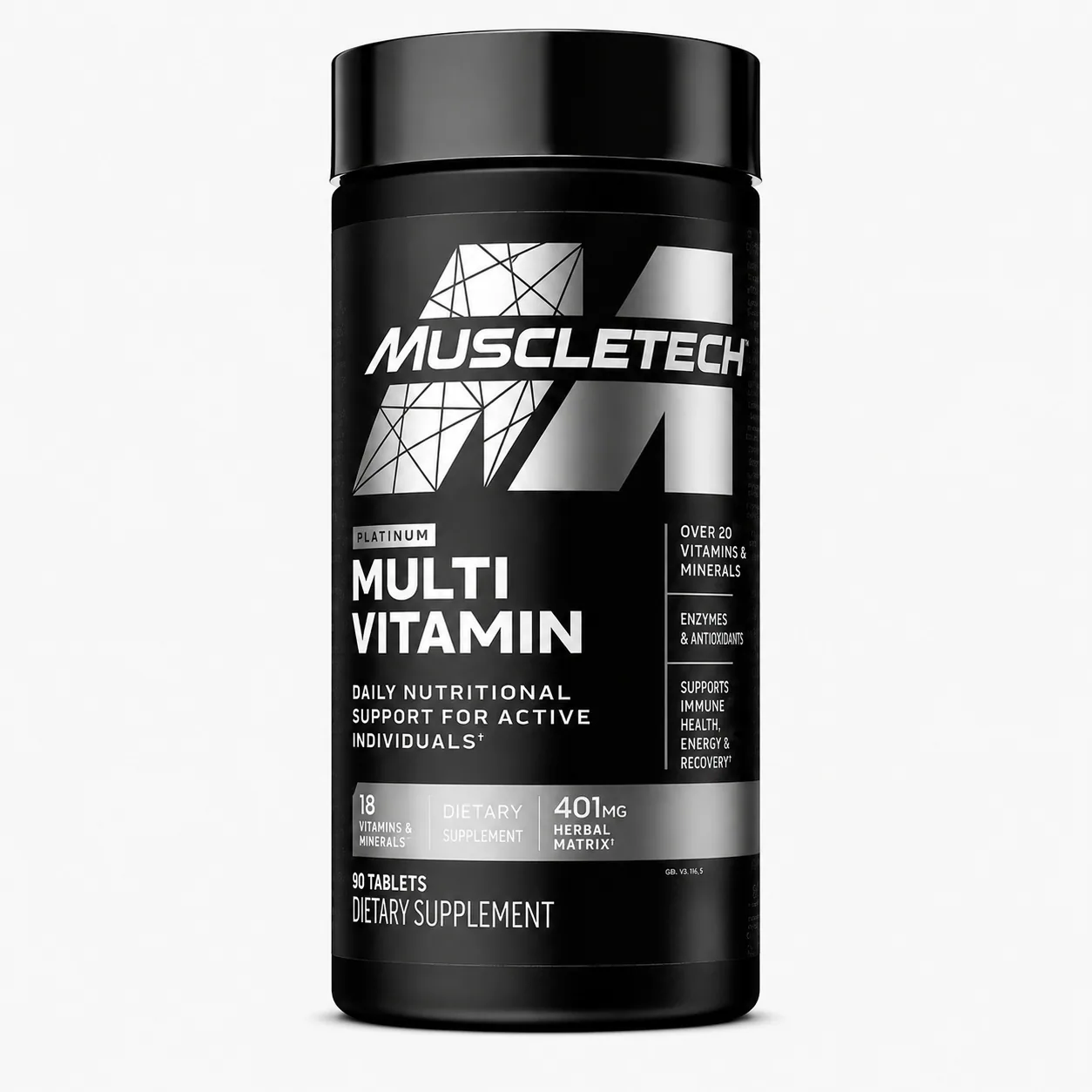 Platinum Multivitamin MuscleTech — Tu Punto Fitness Valencia, Venezuela