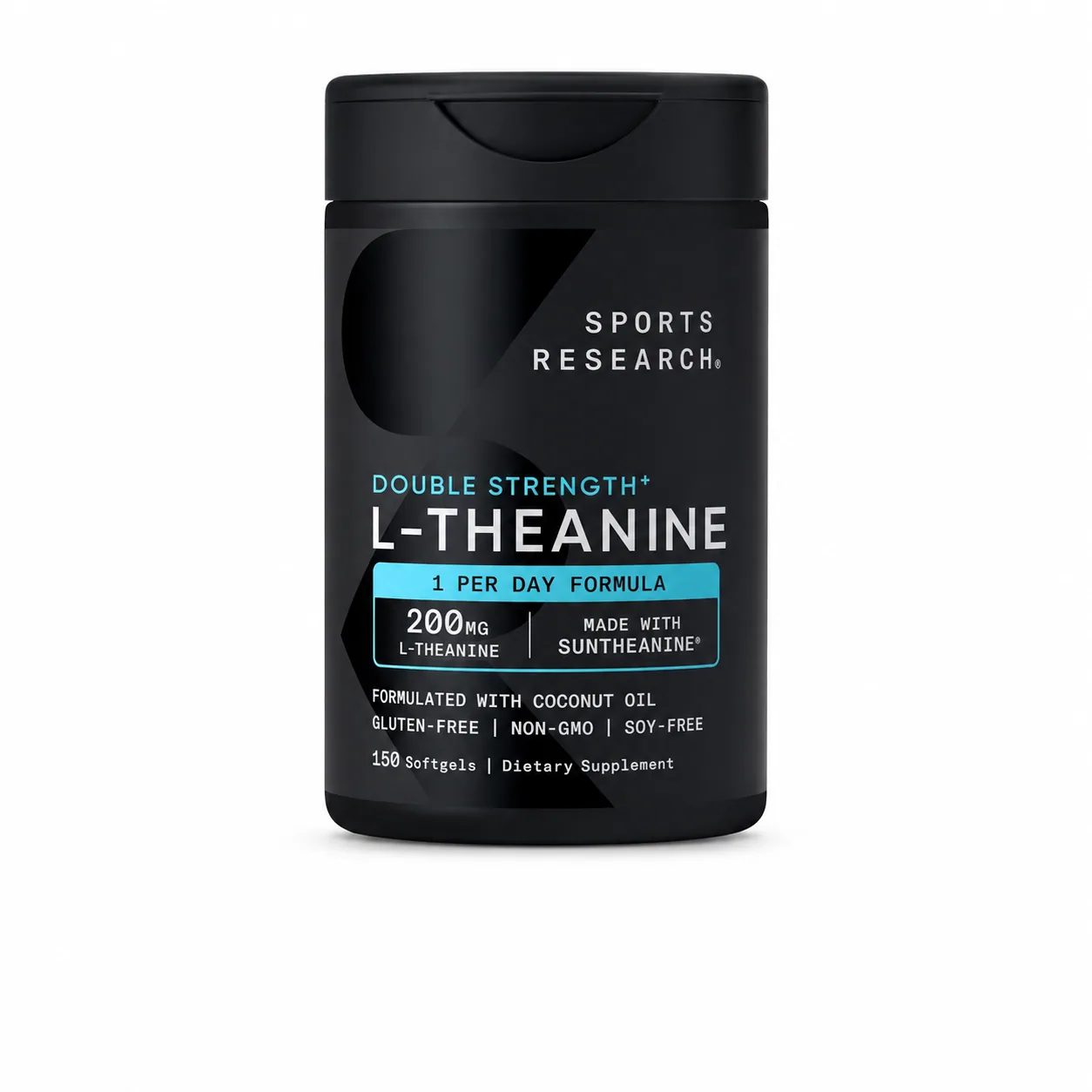 L-Theanine 200 mg Sports Research — Tu Punto Fitness Valencia, Venezuela